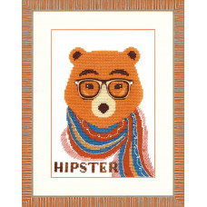 Hipster bear