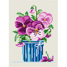 Violets, 15x20 cm