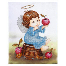 Angel with an apple