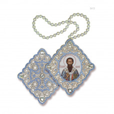 Pidviska. St. Basil the Great. Nova stitch. Set for embroidery with beads
