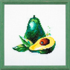 Avocado. 15x15 cm