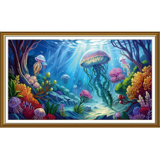 Underwater Kingdom, 44x25 cm