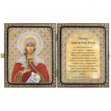 St. Mts. Tetyana (Tatiana) Rimska. Kit for embroidery using mixed techniques (beads + threads)