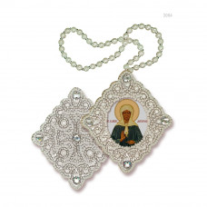 Suspension. St. Blessed Matrona of Moscow. Nova stitch. Bead embroidery kit