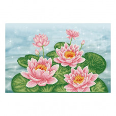 Water lily. Triptych. Part 2