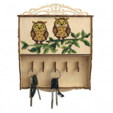 Owl housekeeper (with beads)