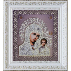 Kazan Icon of the Mother of God. wedding couple