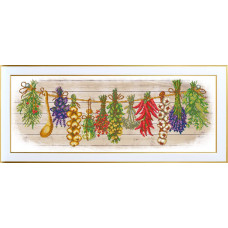 Spicy herbs, 27x70 cm