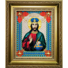 Icon of the Lord Jesus Christ. 21x27 cm