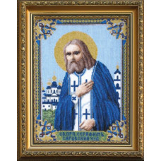 Icon of St. Seraphim of Sarov the Wonderworker. 21x26. 5 cm