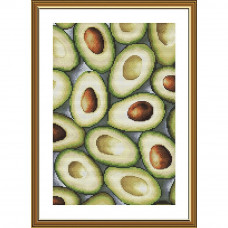 Avocado. 30x20 cm