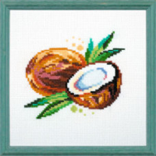 Coconut. 15x15 cm
