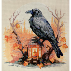 Cross stitch embroidery kit 'Nichna Varta', 24x25 cm