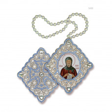 Pidviska. St. Anthony the Great. Nova stitch. Set for embroidery with beads