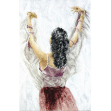 Flamenco. Knock of heels