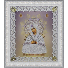 Icon of the Mother of God of the Seven Arrows (openwork)