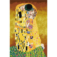 Kiss, Mr. 27x40 cm. Klimt