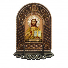 Lord Almighty. Nova stitch. Bead embroidery kit with frame-case