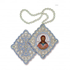Pidviska. St. Oleksiy Cholovik of God. Nova stitch. Set for embroidery with beads