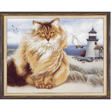 Cat and lighthouse