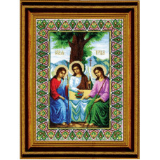 Icon of the Holy Trinity. 26x37. 5 cm
