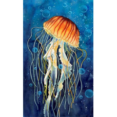 Jellyfish in bubbles