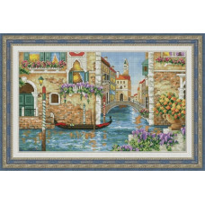 Venetian canals. 43x26 cm