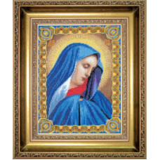 Icon of the Mother of God 'Sorrowful. 20. 5x27 cm