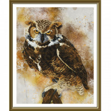 Owl. 27x33 cm