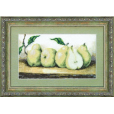 Pears. 16.5x29 cm