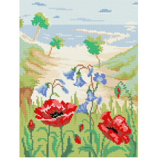 Poppies, 20x26 cm