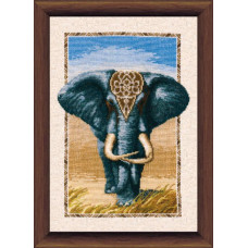 African elephant. 26x39 cm