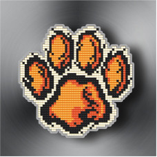 Tiger Paw Magnet