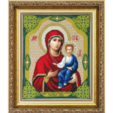 Mother of God Hodegetria of Smolensk. 19. 5x24. 5 cm