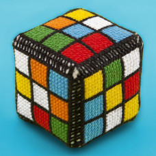 Rubik's cube. Keychain