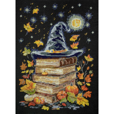 Cross stitch embroidery kit 'Charming stories', 18x26 cm