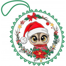 Christmas tree decoration. Christmas owl