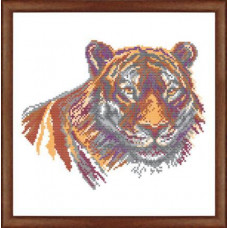 Canvas with a picture. Tiger