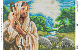 Jesus is a good shepherd