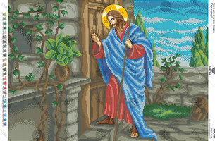 Jesus knocks on the door