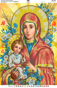 Based on the icon of O. Okhapkin 'Mother of God with Jesus'