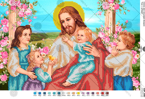 Jesus Christ with children